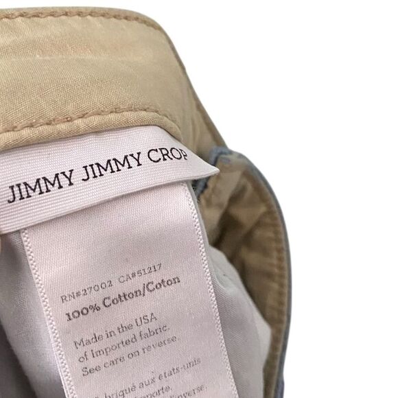 Paige Jimmy Jimmy Crop Jeans in Distressed Light Denim Low Rise in Size 27 - Picture 10 of 10